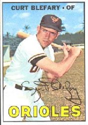 1967 Topps Baseball Cards      180     Curt Blefary